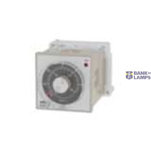 Temperature controller, 1/16DIN (48 x 48mm), relay output, ON/OFF control, J type thermocouple input, 100-240 VAC, 35-572 degrees F E5C26037M image 1