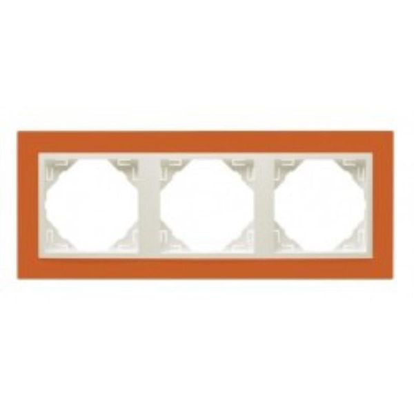 TRIPLE FRAME ORANGE/ICE image 1