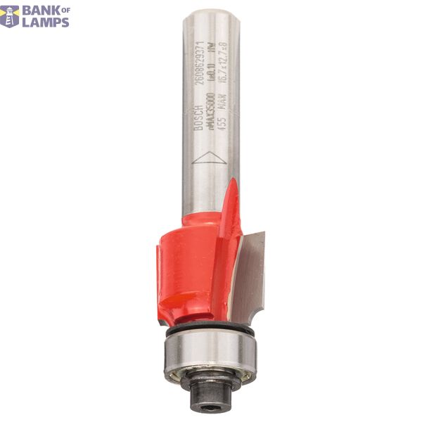 Expert for Wood Rounding over bit, 8 mm, D 16.7 mm, R1 2 mm, L 12.7 mm, G 55 mm image 1