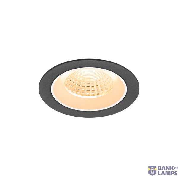 NUMINOS© M recessed ceiling light 2700K 55ø IP20 round bl/wh image 1