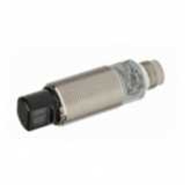 Photoelectric sensor, M18 threaded barrel, radial type, metal, red LED E3RB2006C image 1