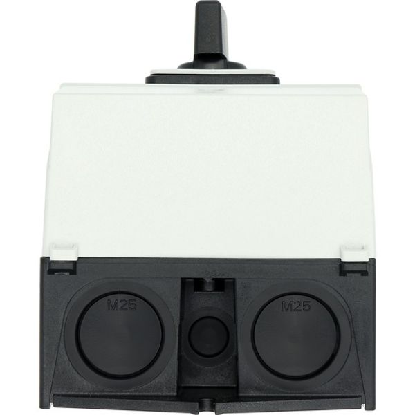 T3-4-8410/I2 Star-delta switches, T3, 32 A, surface mounting, 4 contact unit(s), Contacts: 8, 60 °, maintained, With 0 (Off) position, 0-Y-D, Design number 8410 image 3