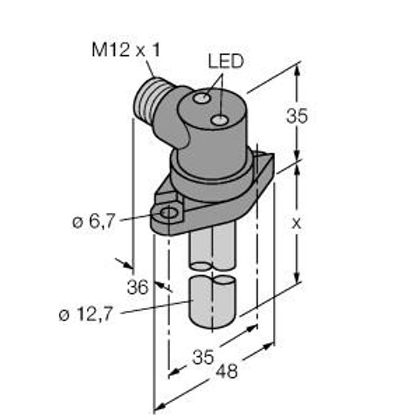 Inductive Sensor For High Pressures   BI2-CRS260-AP4X2-H1141/S34 image 1