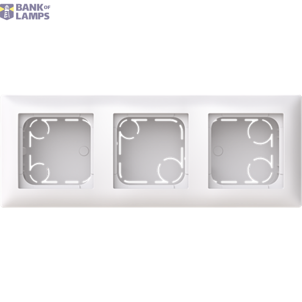 3gang Surface mounted housing high image 1