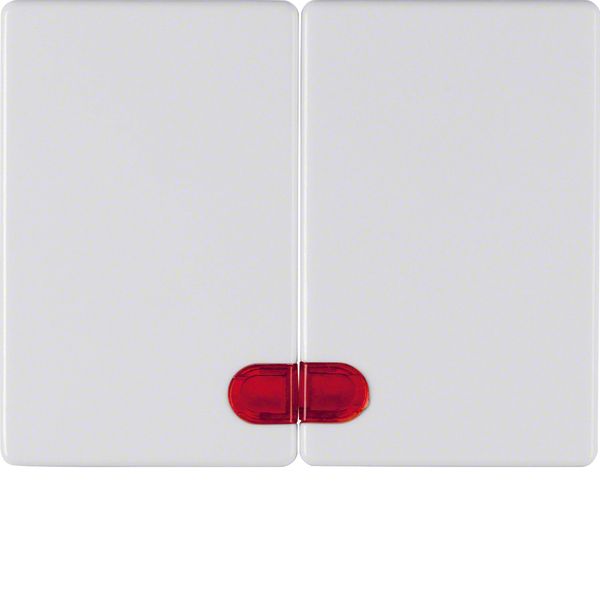 Rockers with red lens, Arsys, polar white glossy image 2