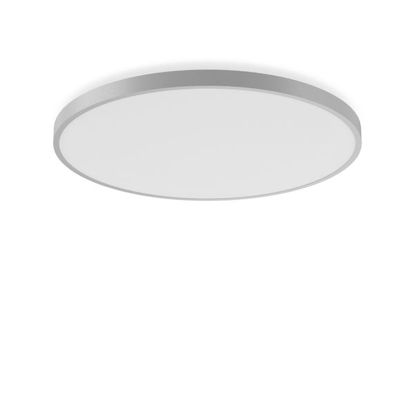 TRIONA round, 84 W, 9400 lm, 830, silver, DALI Ceiling and wall lumina image 1