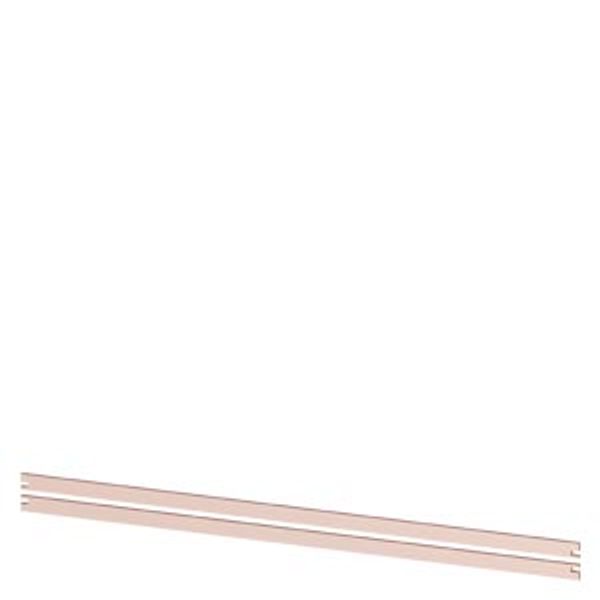 ALPHA 3200 Eco busbar PE, 2x30x10mm, W: 1100mm image 1
