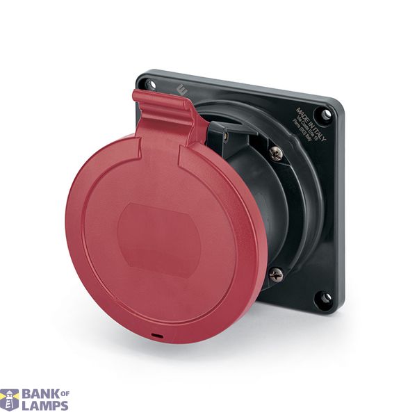 RECEPTACLE 60A 3P 4W 7h IP44 3Ø480V image 1