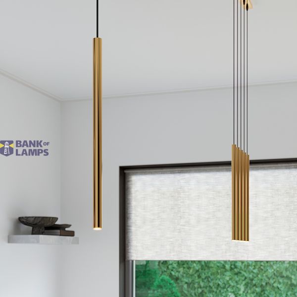 PASTELO 3L GOLD HANGING LAMP G9 3X8W IP20 image 4