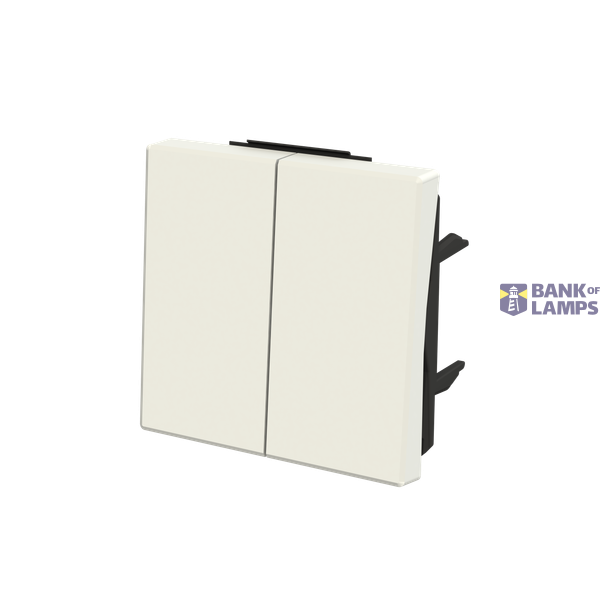 Rocker 2 gang switch/push image 2