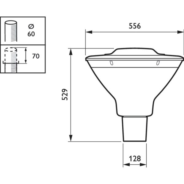 BDS491 LED70-/830 I S GRB GR 60 image 2