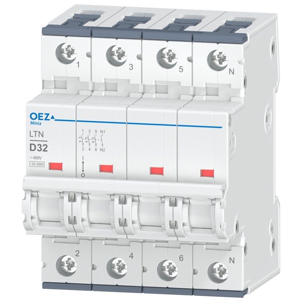 Miniature circuit breaker LTN-32D-3N image 1