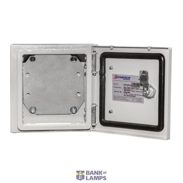 Wall-mounted enclosure 1 door IP65 H=200 W=200 D=155 mm image 3