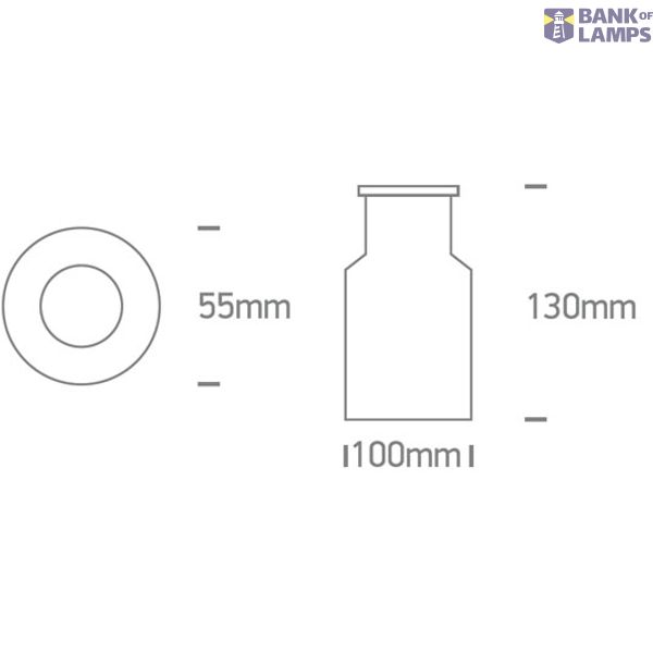 SS316 INGROUND LED 2W WW 230V IP67 image 2