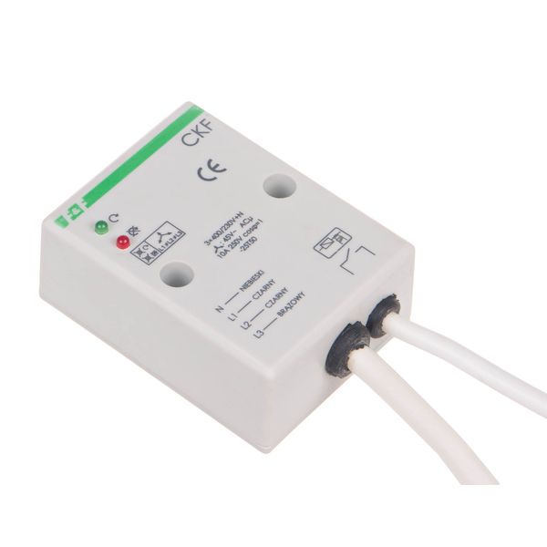 phase sequence and phase loss sensor, panel mounting image 9