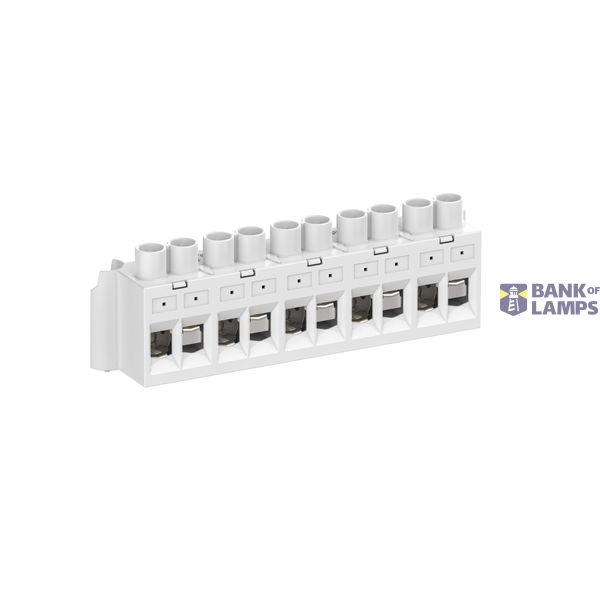 Terminal block, grey, Rated insulation voltage 690V AC, Rated insulation voltage 690V DC image 1