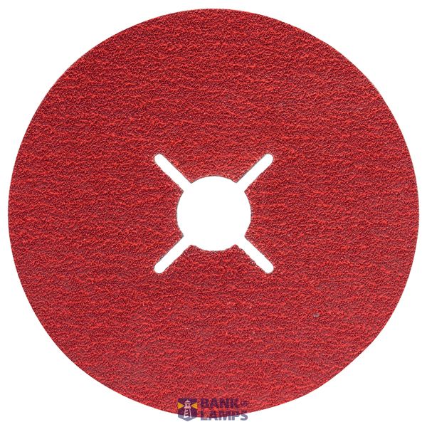 R780 fibre sanding disc, Best for Metal + Inox 125 x 22.23 mm, G125 image 1