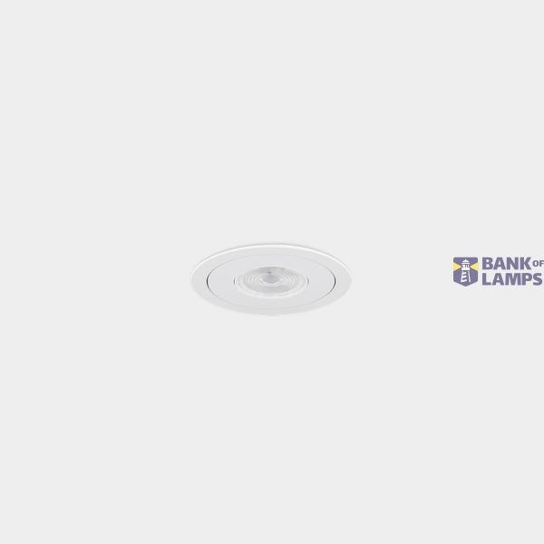 Downlight Sia Lens Narrow Trim 17.7W LED warm-white 3000K CRI 90 26.9º DALI-2 Black/Black IP54 1513lm image 1