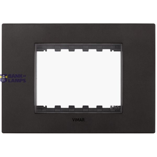 IP55 cover 3M +screws black image 1