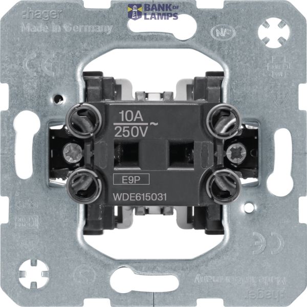 Push button make contact without spreader clamps image 1
