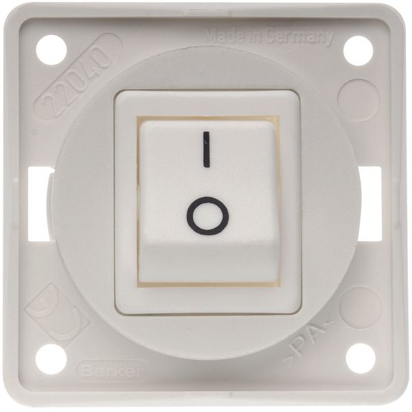 On/off switch 2pole USA/CANADA imprint "0" and "I", Integro - mod ins, image 1
