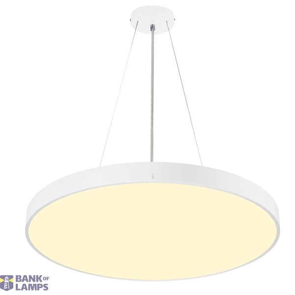 MEDO® PRO 90, ceiling-mounted light, round, 3000/4000K, 74W, trailing-edge phase, 110°, white image 3