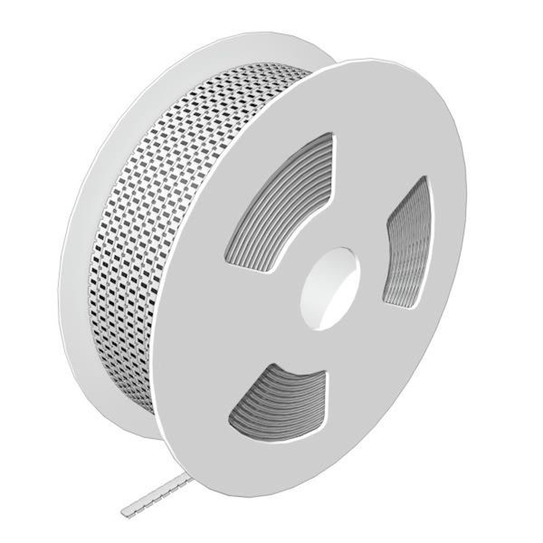 Terminal marker, 10 x 6 mm, white image 1
