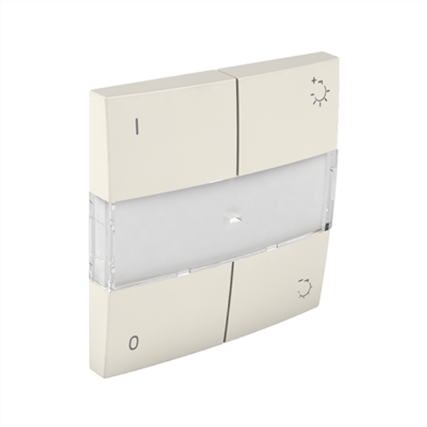 COV PLAT F/DIMMER SWITCH IVORY image 1