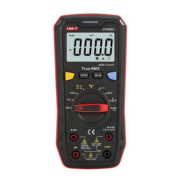 Digital Multimeter UT60EU, CAT II 1000V/CAT III 600V, TRMS image 1