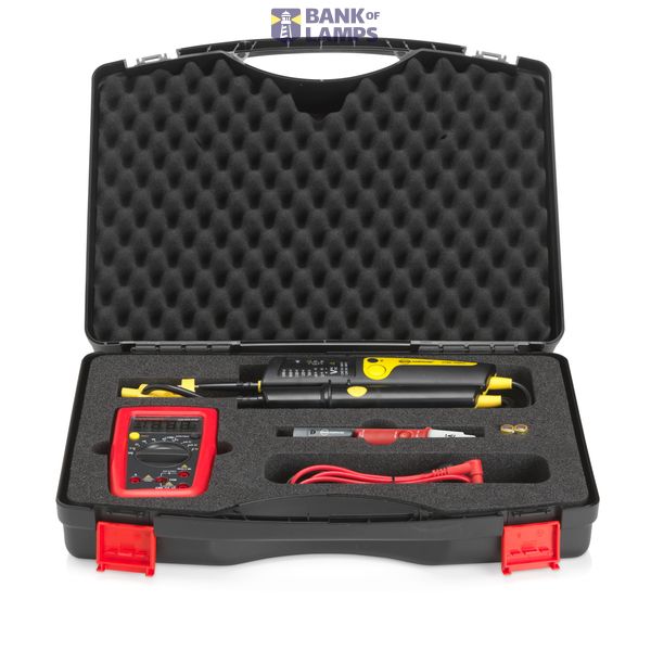 AMPRB-KIT-ELEC4: 1x Non-Contact Voltage tester NCV-1020-EUR VOLTfix, 1x digital multimeter AM-500-EUR, 1x Voltage and continuity tester 2100-ALPHA AMPRB-KIT-ELEC 4 image 1