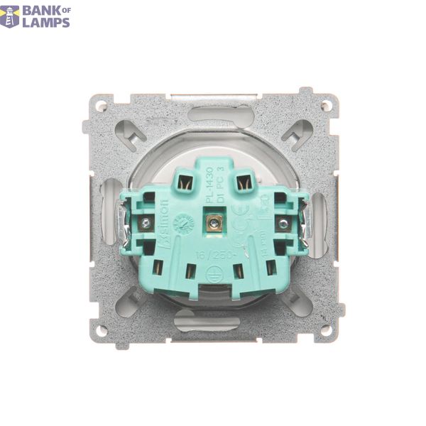 Double switch / push button 230V, 6A, Screw image 1