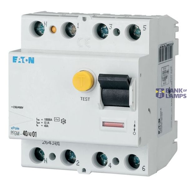 PFGM-40/4/01 Eaton Moeller series xPole - PFGM RCCB image 1