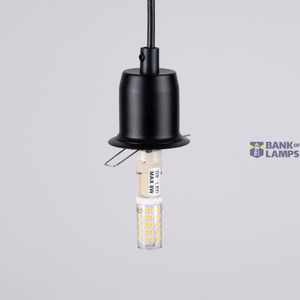 Pendant lamp HYPERION 1 black image 4