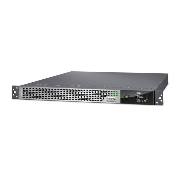 APC Smart-UPS Ultra On-Line, 3000VA, Lithium-ion, Rack/Tower 1U, 230V, 3x C13, 2x C19 IEC outlets, SmartConnect, Extended runtime, W/rail kit image 1