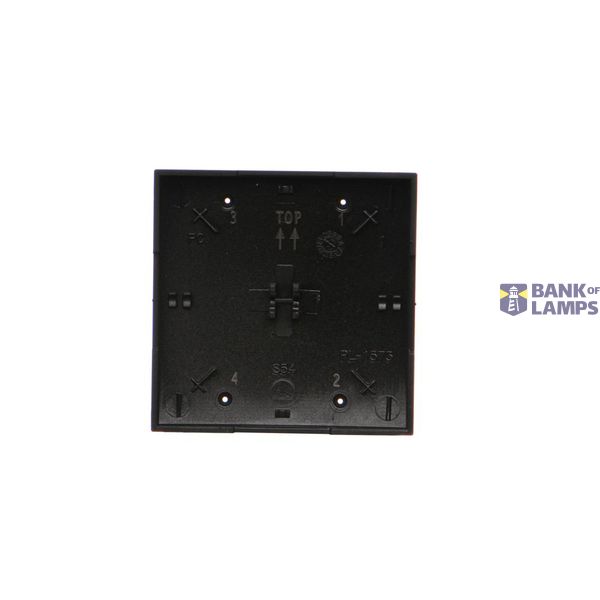 Triple contact push button, (module), 10AX, quick connection, Silver matt, metalic image 1