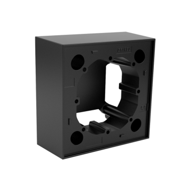 LOGUS 90 SERIES SURFACE MOUNTING BOX MATTE BK image 1