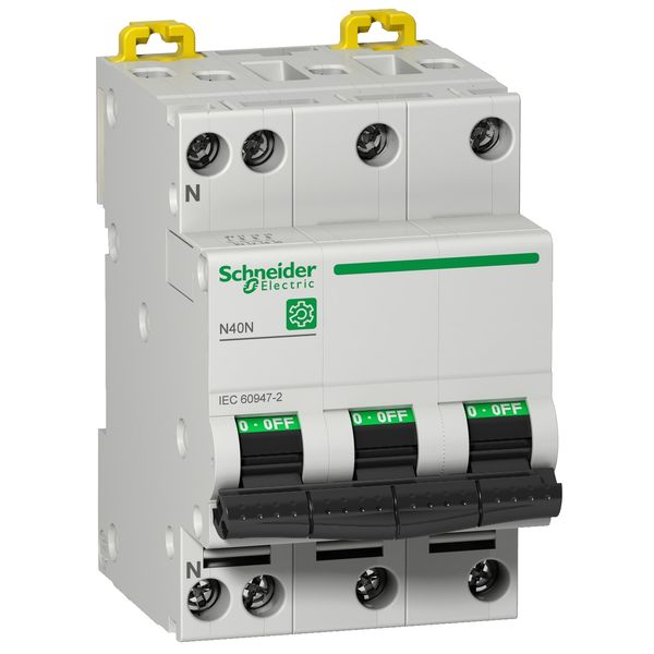 Multi 9 - N40N - MCB - 3P + N - 40 A - C Curve - 415 V - 10 kA image 3
