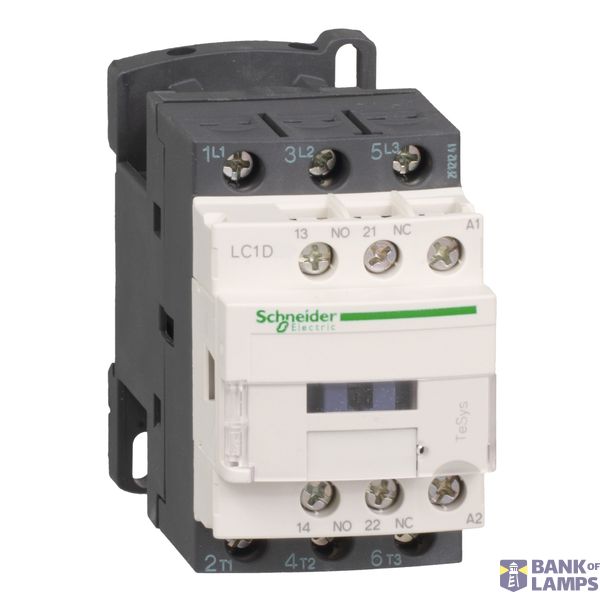 TeSys D contactor AC-3 18A 500V 1Z+1V LC1D18S7 image 2