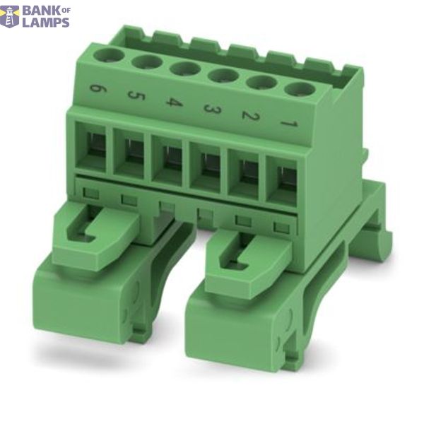 UMSTBVK 2,5/ 6-G-5,08BDQSO:6-1 - DIN rail connector image 1