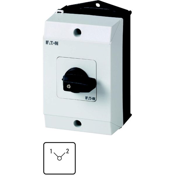 T0-4-11/I1 Multi-speed switches, T0, 20 A, surface mounting, 4 contact unit(s), Contacts: 8, 90 °, maintained, Without 0 (Off) position, 1-2, Design number 11 image 45
