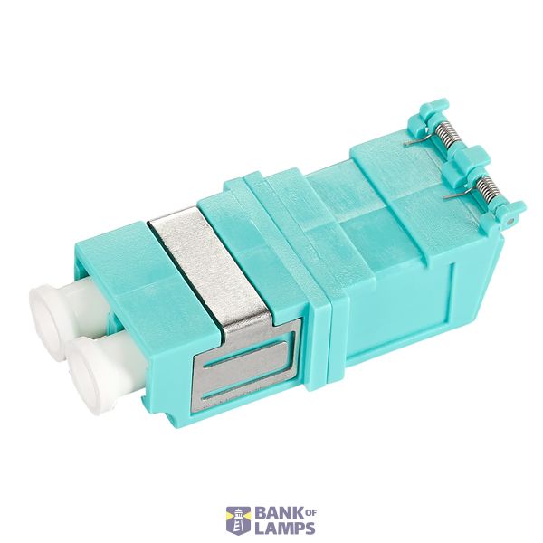 Wholesale FTTH LC/UPC connector, duplex, plastic housing, OM3, ceramic end image 1