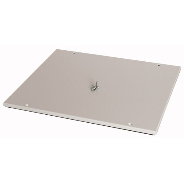 XLST5653 Bottom-/top plate, closed, for WxD = 650 x 300mm, IP55, grey image 1