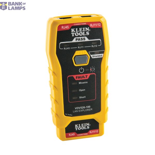Network Cable Tester, LAN Explorer® Data Cable Tester with Remote image 1