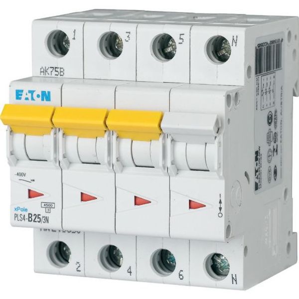 PLS4-C25/3N-MW Eaton Moeller series xPole - PLS4 MCB image 1