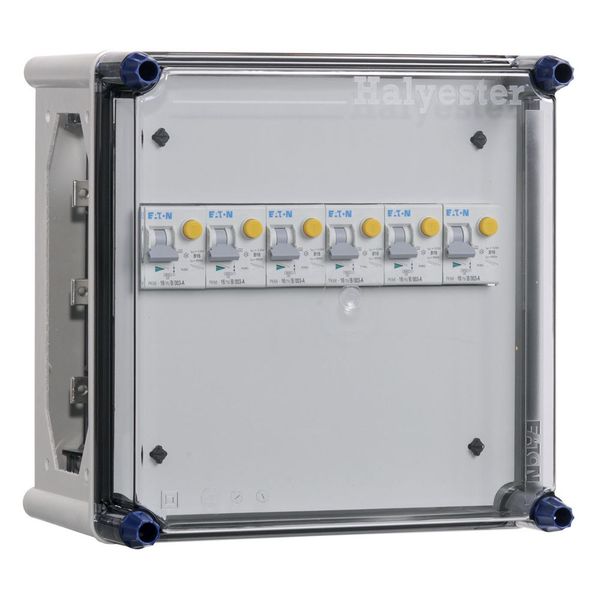 Distribution enclosure Alamat 6x16A incl. bus bars image 3