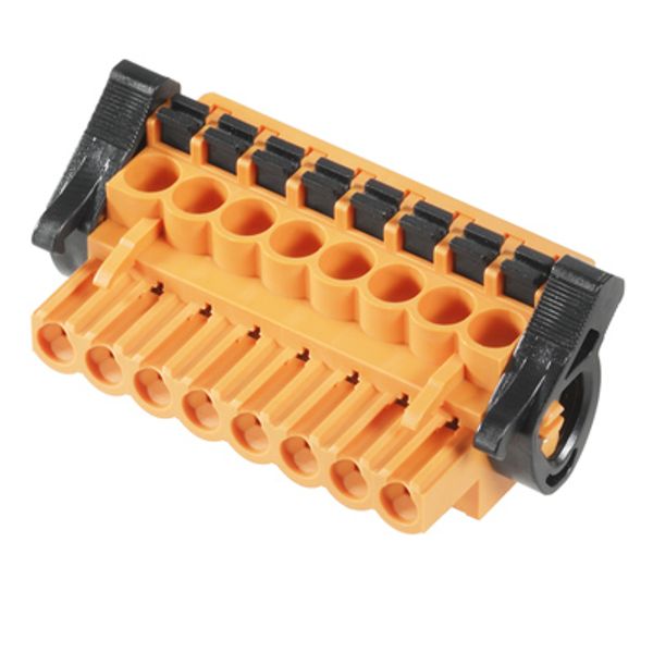 PCB plug-in connector, female plug, 5.00 mm, Number of poles: 8, 90°, PUSH IN with actuator, Clamping range, max. : 3.31 mm², Box image 1