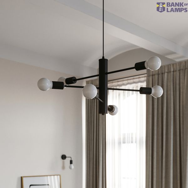 CHANDELIER DUOMO 6 E27 6X60W IP20 image 4