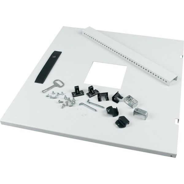 XSDMC0612-1-96 Door to switchgear area, Meter 96x96, HxW=600x1200mm, grey image 3