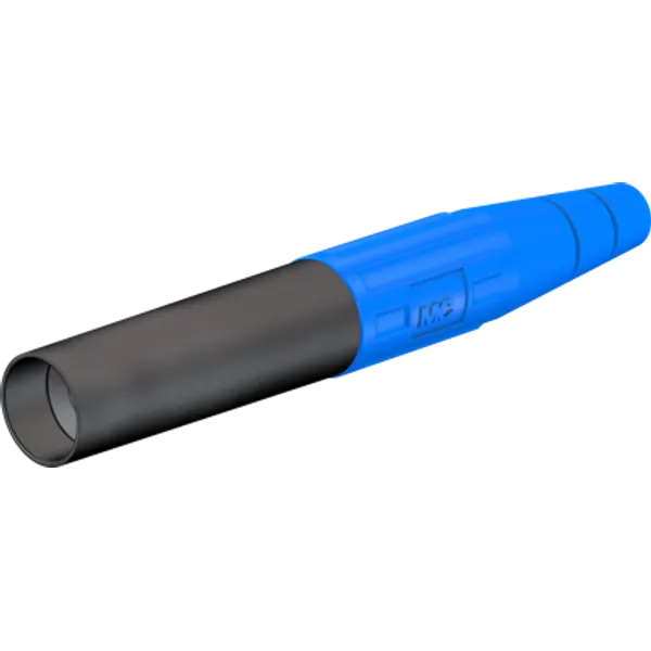 6 mm socket, crimp connection, 16 mm², blue, 15.0020-23 image 1