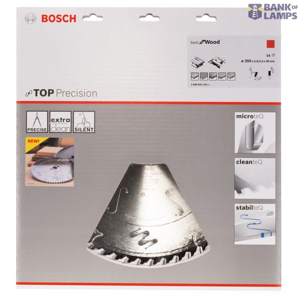 Top Precision Best for Wood circular saw blade 350 x 30 x 3,5 mm, 54 image 2